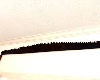 Antique 2 man saw