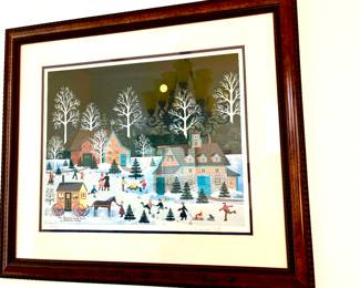 Signed & numbered "Neighborhood Pond"