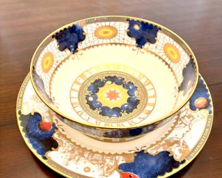 Royal Worcester Millennium bowl and plate