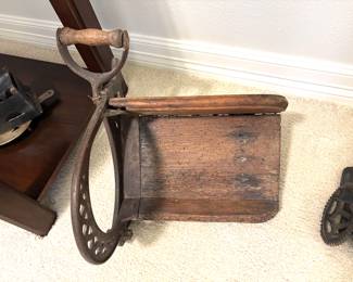 Antique bread slicer