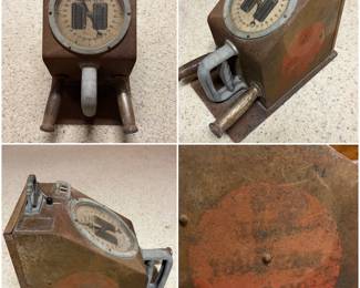 Antique 1 cent Gottlieb Grip Test Machine Trade Stimulator