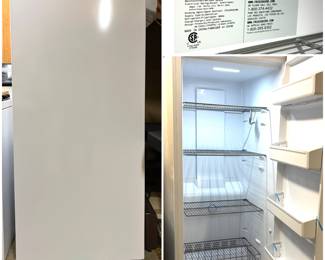 Like new Frigidaire standing deep freezer.  More pictures available upon request. 