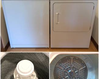Whirlpool washing machine, GE electric dryer. More pictures available upon request. 