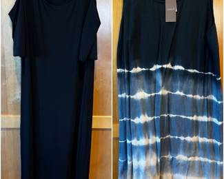 Chico’s black dress and new with tags J.Jill tie die dress. 