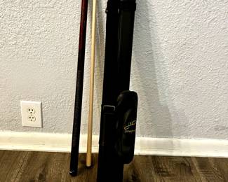 Pool Cue and Case