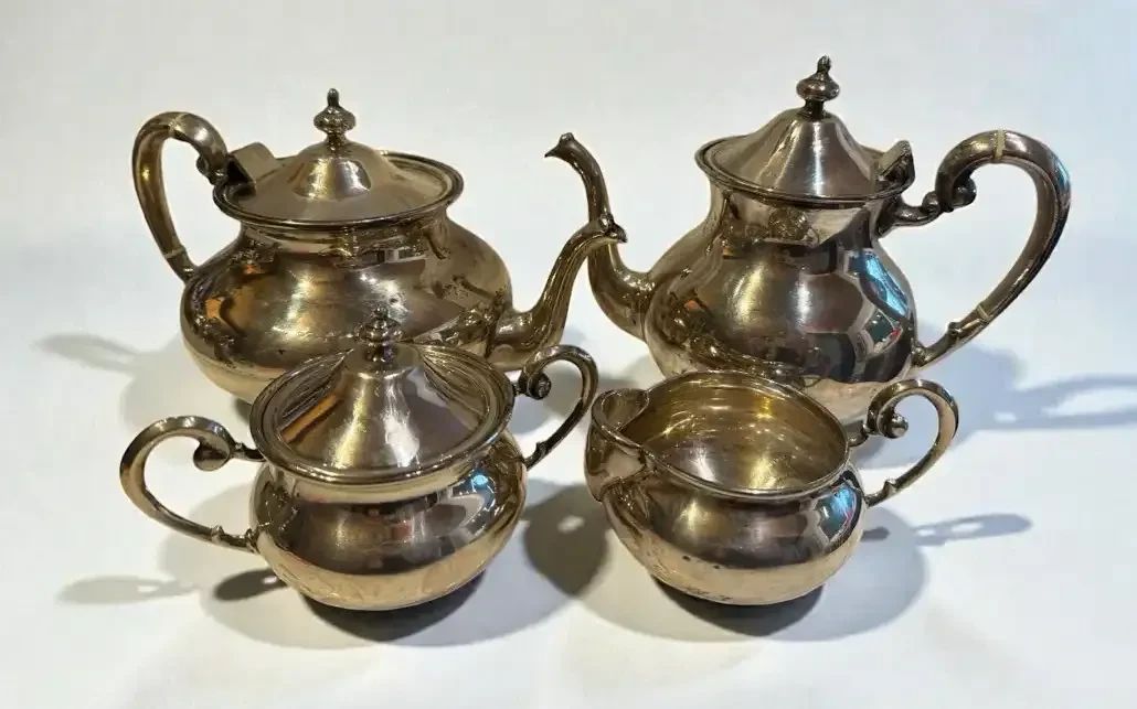 A. Torres Vega Sterling Silver Tea Set