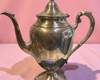 Gorham Sterling Puritan Pattern Coffee Pot