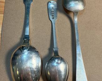 Sterling Serving Spoons English  Other