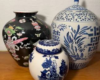 Asian Style Pottery