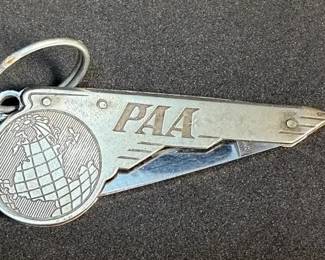 Vintage Pan American Airways Promotional Pocket Knife 