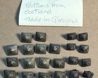 Scottish Kilt Jacket Buttons