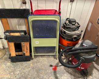 Shop Vac, Moving Carts
