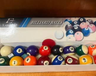 Eastpoint Billiard Ball Set In Original Box