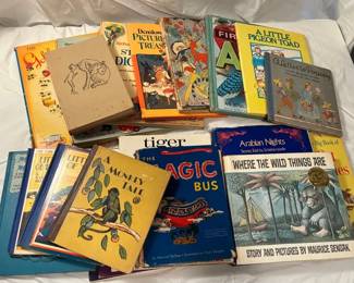 1963 First Edition Where The Wild Things Are And More Childrens Books