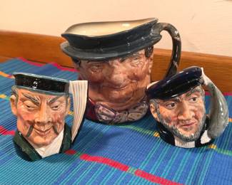 Royal Doulton Capt Ahab, The Mikado  Tony Weller