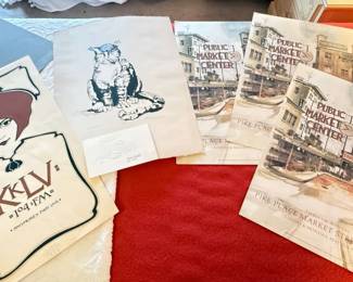 Vintage Prints Pike Place, KKLV  More
