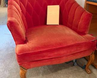 Tufted Velvet Armchair