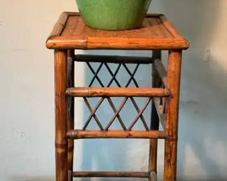 Decorative Pot Bamboo Plant Stand
