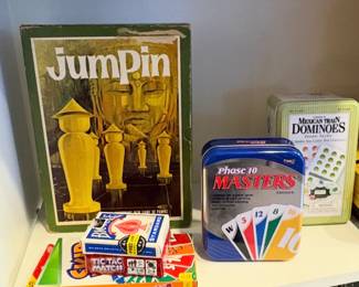 Board Games and playing cards 