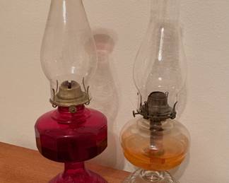 Vintage Oil Lamps