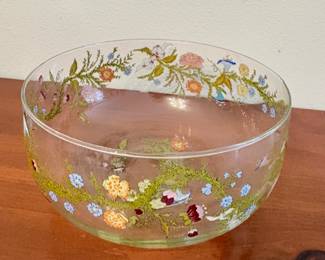 Dorothy Thorpe California Spring Flowers large bowl 