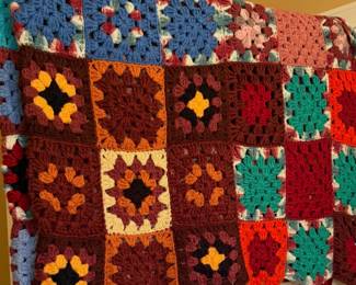 Hand Crocheted Throw