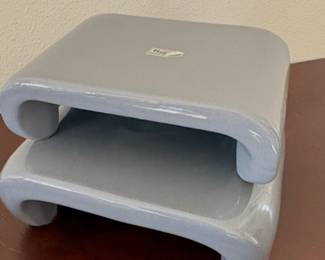 Vintage Haeger Pottery Pedestals