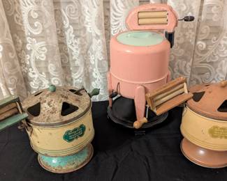 Vintage Tin Toy Washers