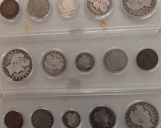 Vintage Coin Sets, Silver Coins