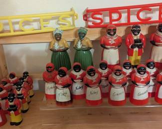 Celluloid Syrup, Salt and Peppers, Spices