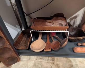 Vintage Primitive Utensils, Cheese Mold