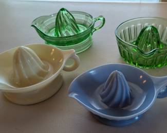 Vintage Juicers, Reamers