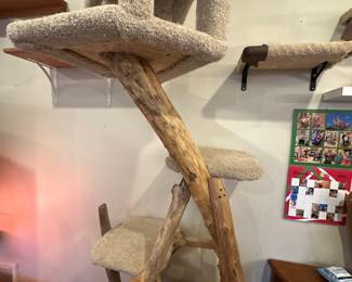 Live Wood Cat Tree