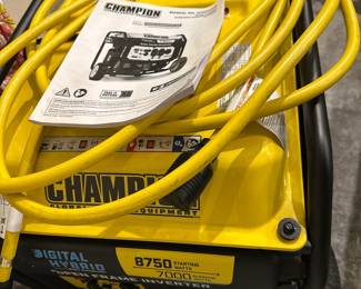 Generator - Champion Power Equipment 100520 8750-Watt DH Series Open Frame Inverter, Electric Start
