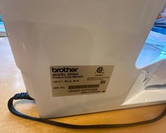 Brother Model SE600 sewing machine 