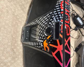 Speaker with a Zune Holder