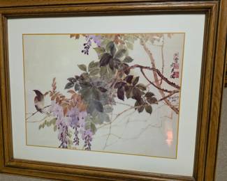 Print by Chinese artist Tong Shiang Chang Lee.