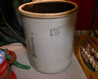 15 gallon Crock.