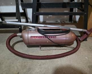 Vintage Westinghouse Metal Model Canister Vacuum.