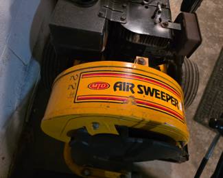 MTD Lawn sweeper. Runs great!