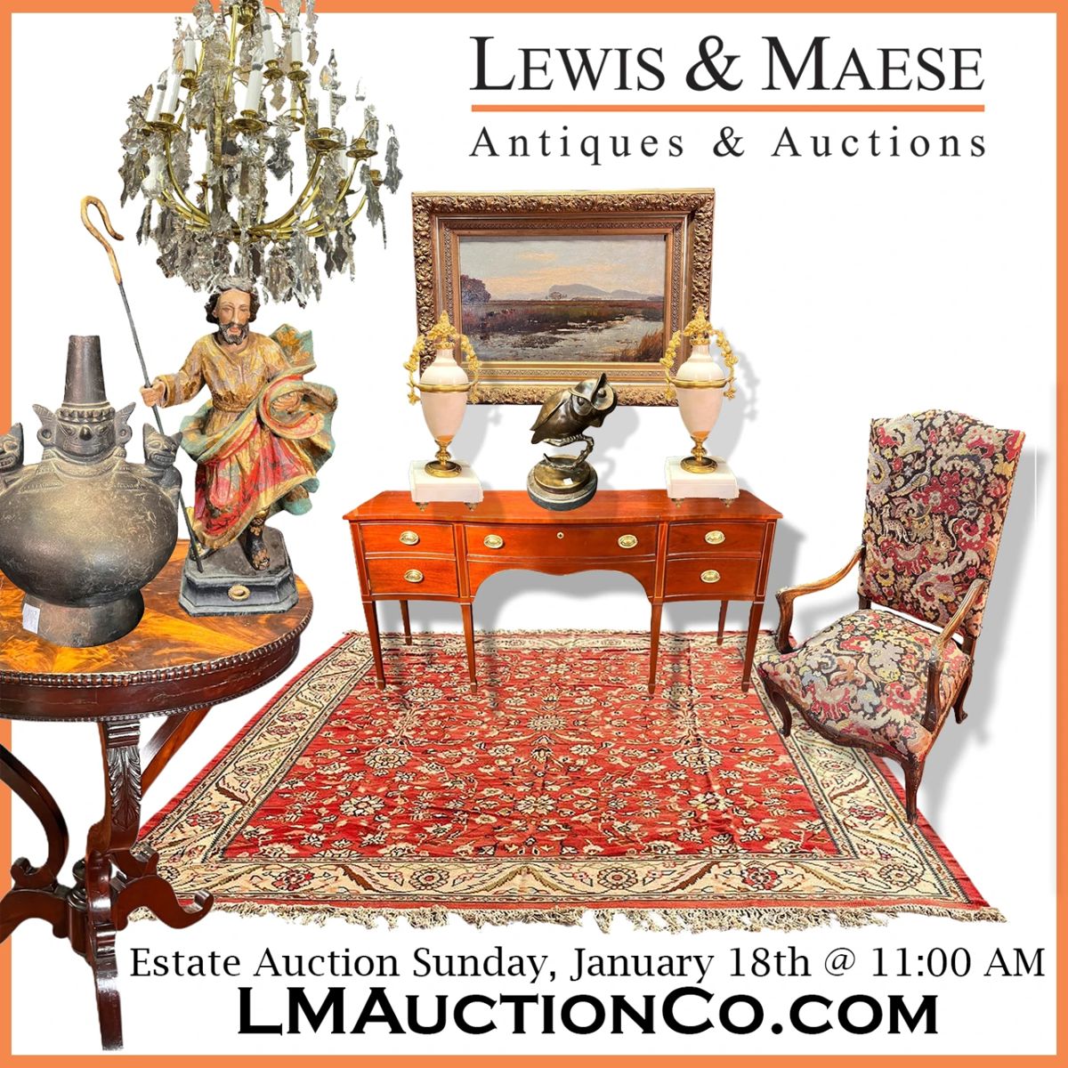 January 18 Estate Auction