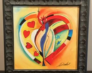 American Hearts I By Alfred Gockel