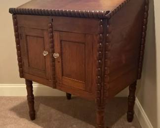 Fluted Slant Top Desk