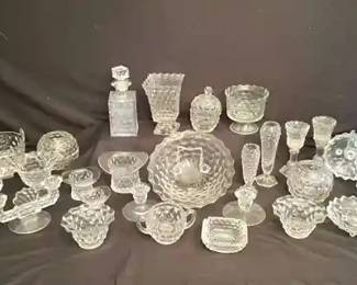 Fostoria Prism Dining Set 