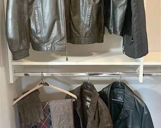 Mens Leather Jackets And Accessories