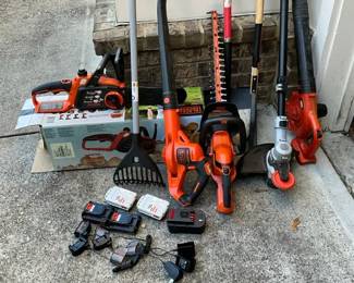 Black Decker Yard Tools