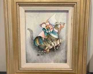 Joyce Roybal Painting 