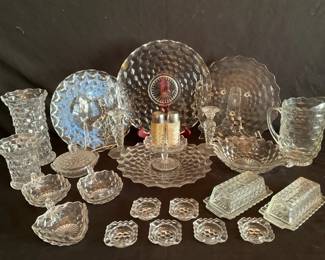 Fostoria Dinner Table Serving