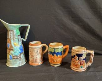 German Beer Steins Pitcher