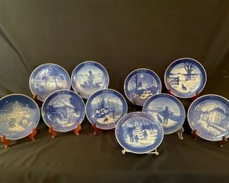 Royal Copenhagen Blue Wall Plates